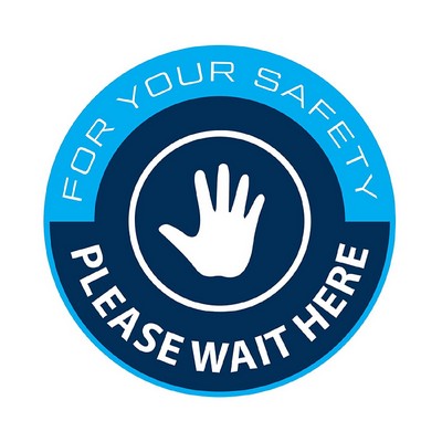 12" Custom Vinyl Floor Decal